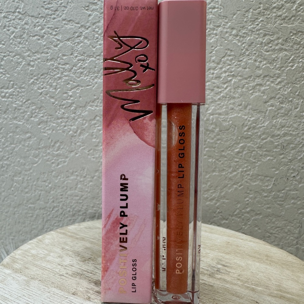 $10 🌙 Mally Beauty Positively Plumping Gloss PUMPED‎ UP PINK NEW FULL SZ